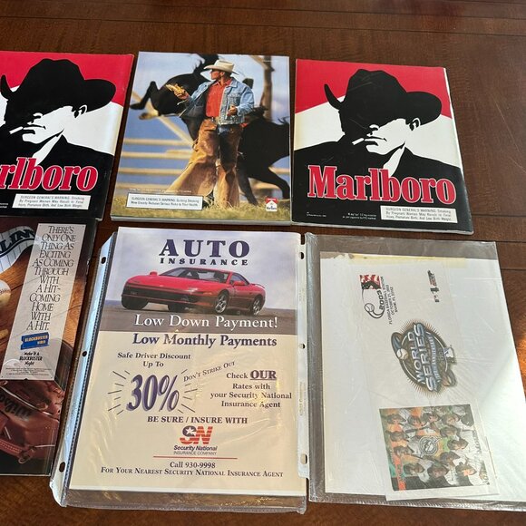 1993-99 Florida Marlins Program Lot (7 Programs) + Jeff Conine Pic World Series - Picture 7 of 7